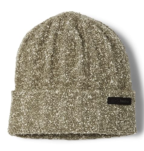 Bonnet Columbia Slowcamp avec poignets, tricot stretch mixte à large revers protecteur