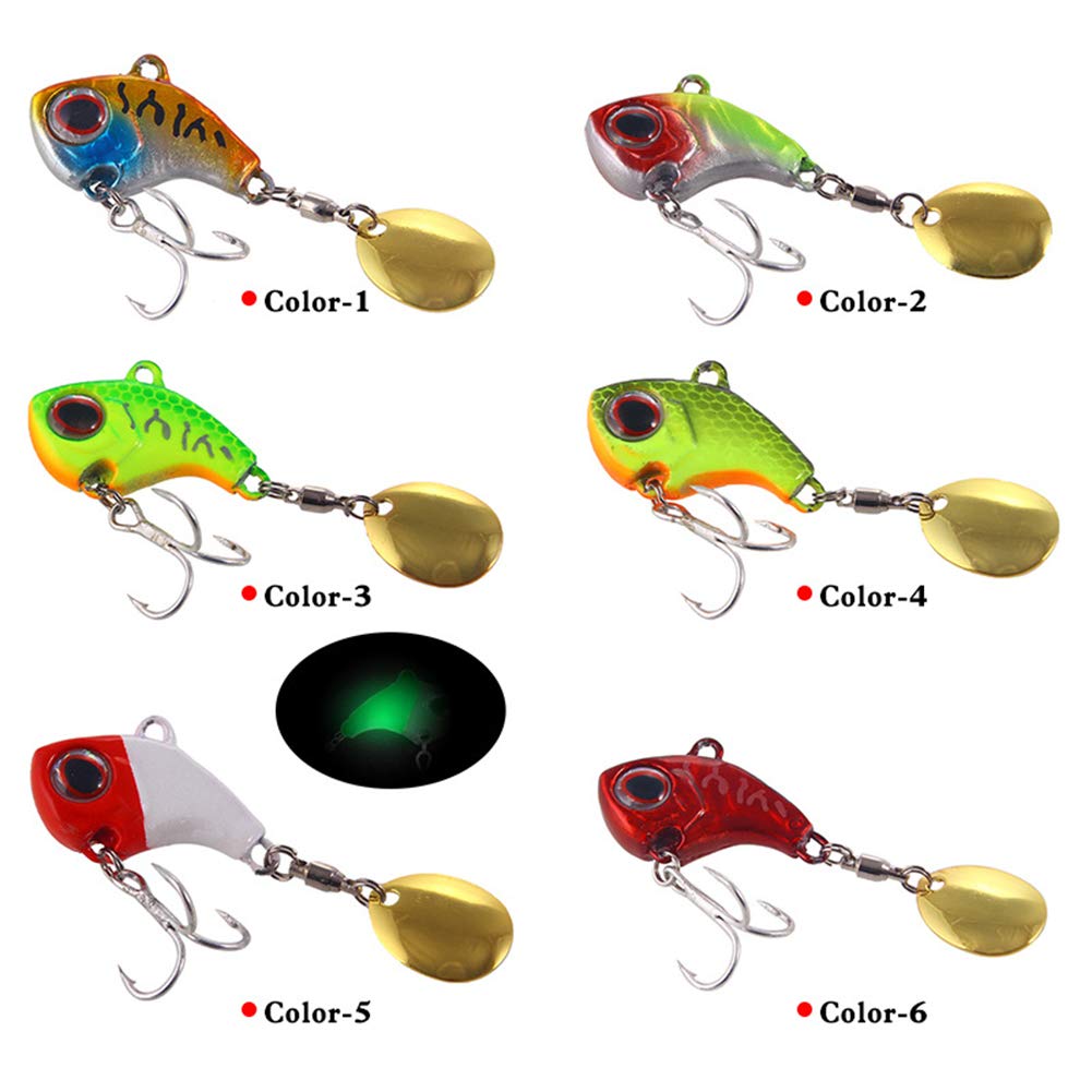 FISHN® GRUMPYSpinner, Jig Spinner – Appât, Appât Artificiel