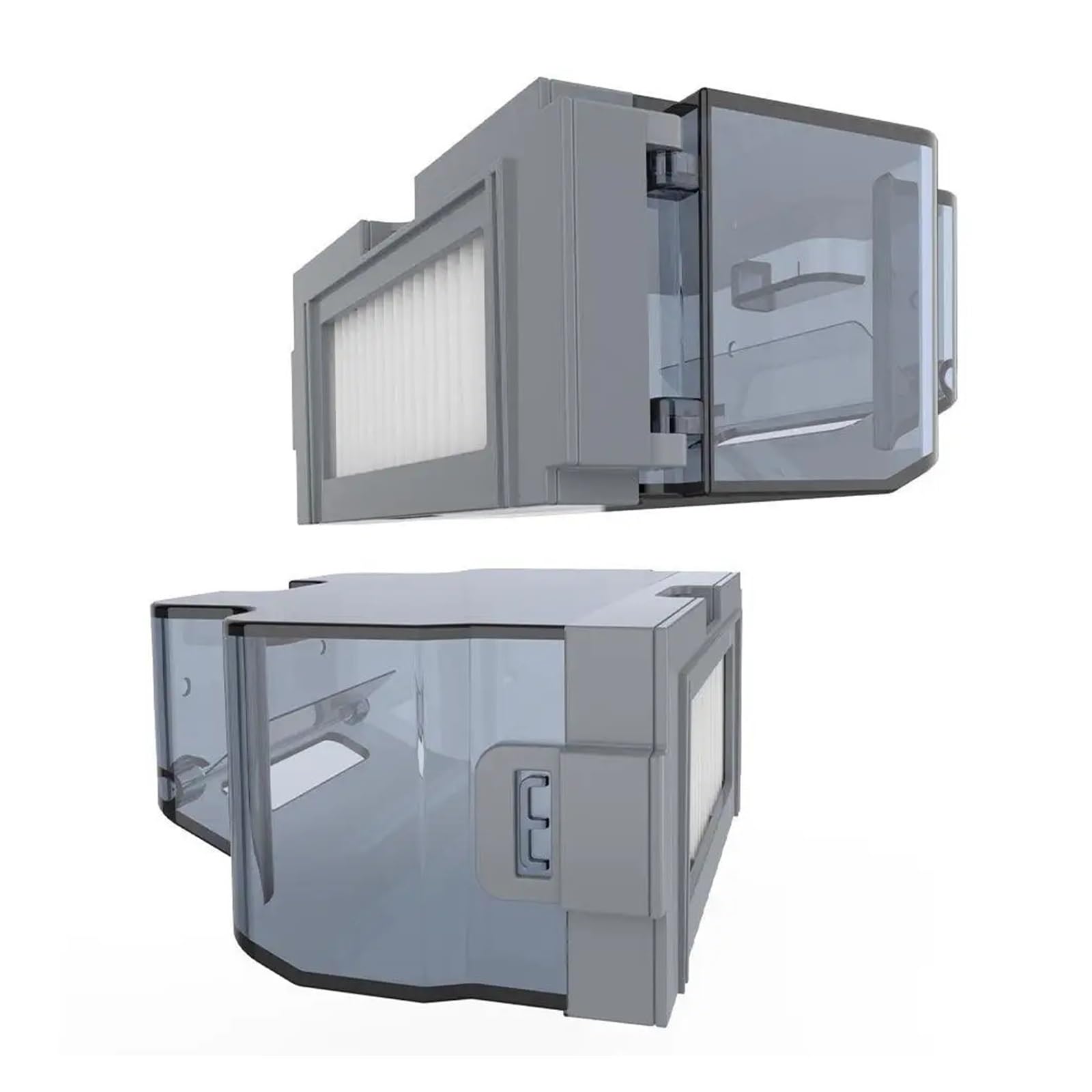 GENTERUN Dustbin (Dust Box) ，Compatible For Lefant， M210/M213/M210B M210Pro OKP K2 Series Robot Vacuum Cleaner Replacement Accessories Spare Parts(M210B M213)