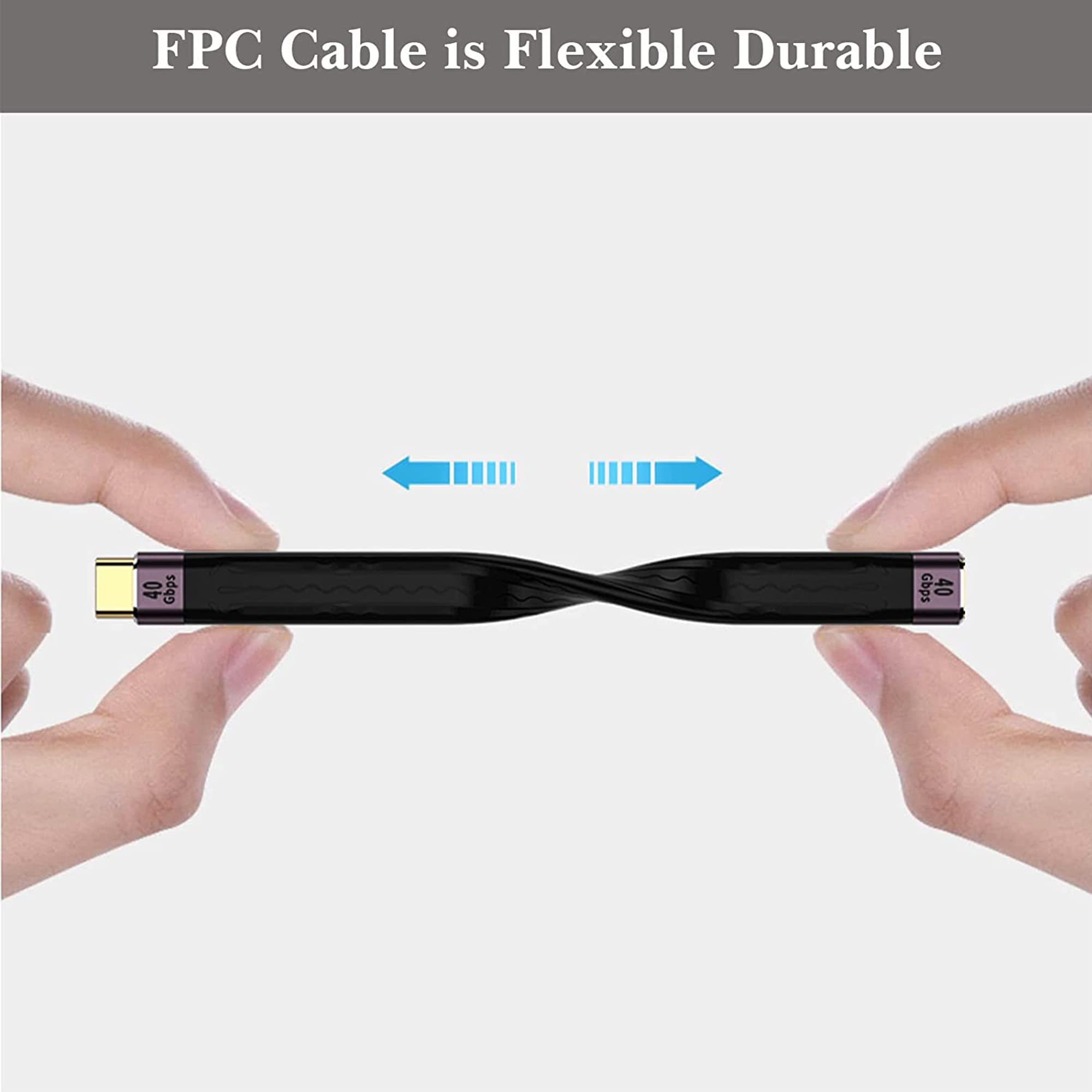 MEIRIYFA USB-C Kabel 40 Gbps & 100 W – Ultraschnell & Ultraflexibel