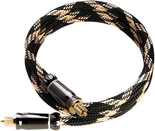 Vista 11 de Cables Direct Online Cable de audio óptico Toslink de alta fidelidad de 12 pies, cable de fibra óptica digital de alta fidelidad para cine en casa