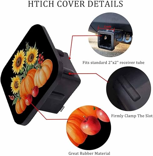 Vista 115 de Funda cuadrada segura para enganche de remolque de 2 pulgadas, Jesus is the Foundation of My Life Faith - Cubierta de enganche trasero para Bible