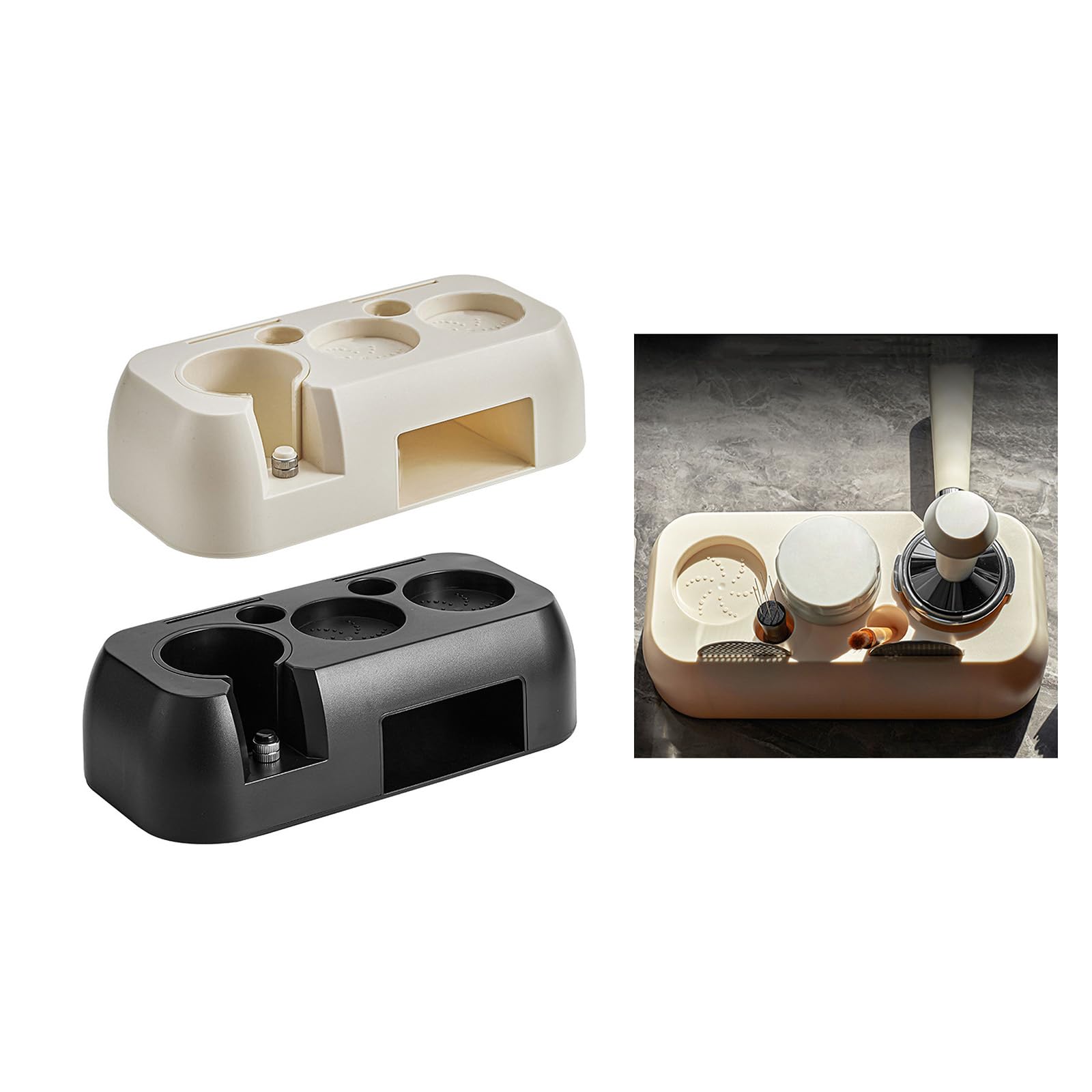 Soporte para filtro de café, accesorio para máquina de café espresso para encimera de amantes