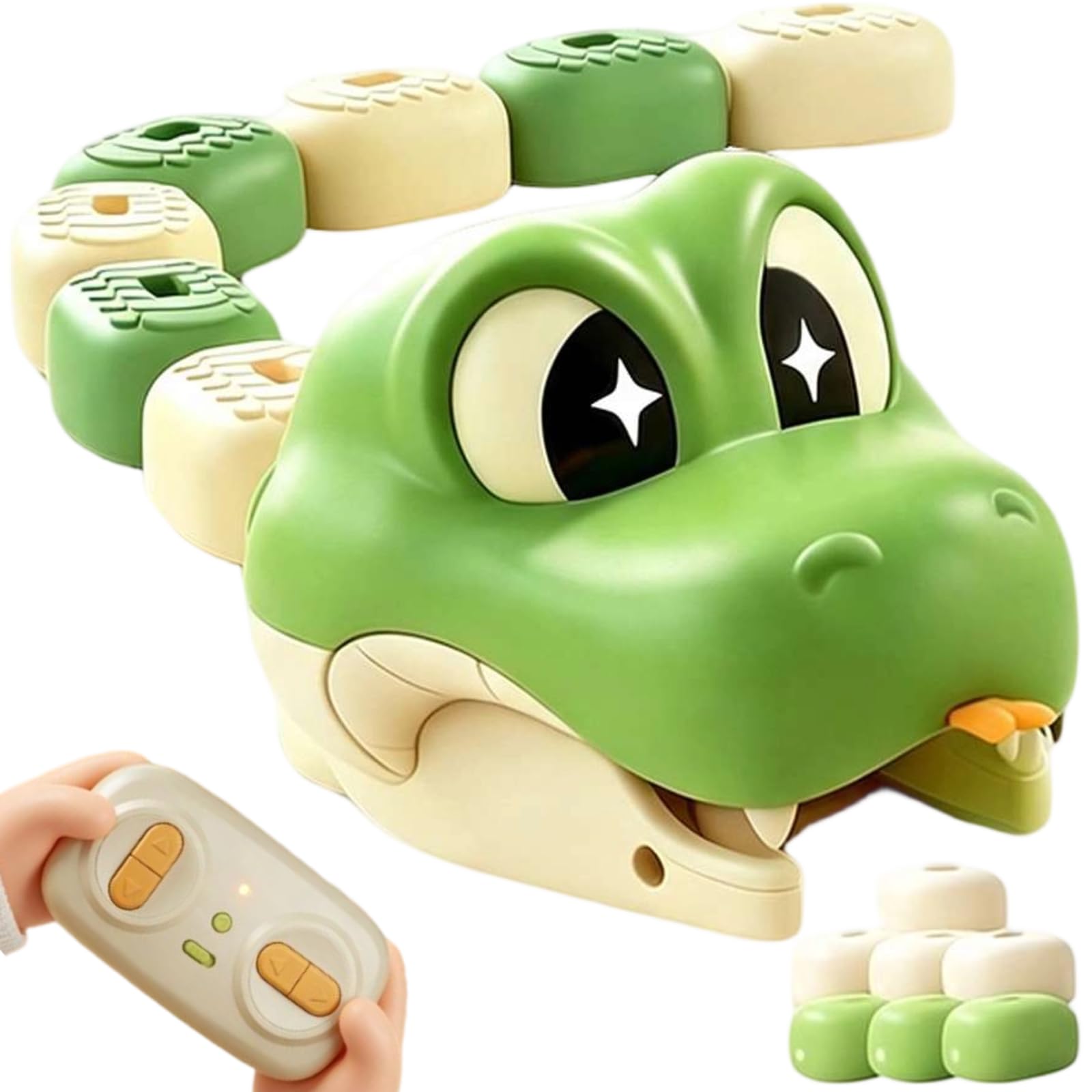 Magnetic Snake Game Toy Eating Itself, Remote Control Eating Snake Toys