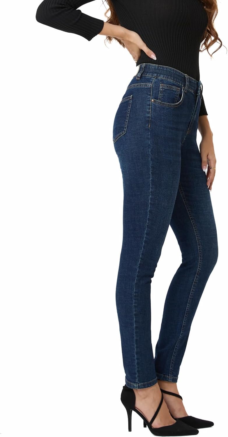 MetHera Women's Mia High Rise Stretch Skinny Shaping Jeans - Image 2