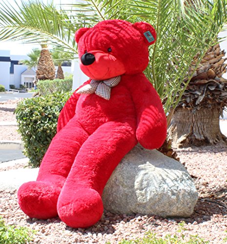 Joyfay großer Teddybär Riesiger Plüschbär Stofftier XXL Riesen Teddy (160 cm, rot), Weiche Geschenk Für Kinder Alters… – Bild 8