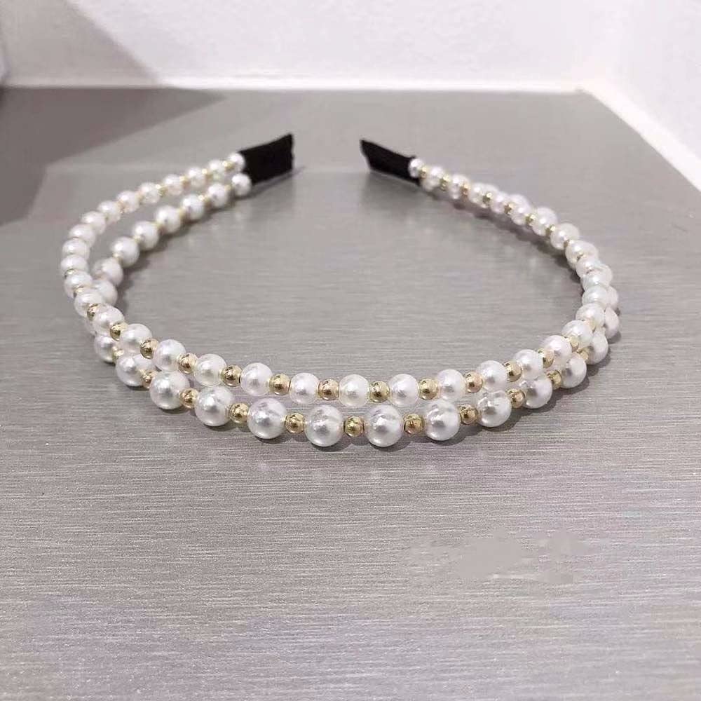 ProfessionalMinimalism Cute Lovely Hair Accessories White Pearl