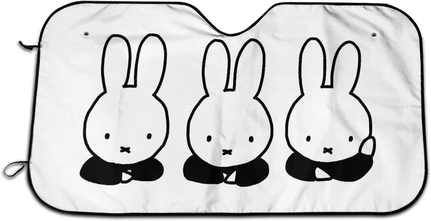 サンシェード 車用 ミッフィー アニメ フロントサンシェード おしゃれ日除け 軽自動車 吸盤 Uvカットキャラクターグッズ サンシェード 車用 ミッフィー アニメ フロントサンシェード おしゃれ日除け 軽自動車 吸盤 Uvカットキャラクターグッズ