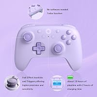 8bitdo Ultimate 2C Vezeték Nélküli Kontroller Windows PC és Android Eszközökhöz - 1000 Hz, Hall-Effekt Joystick, Programozható Gombok, Turbó 2