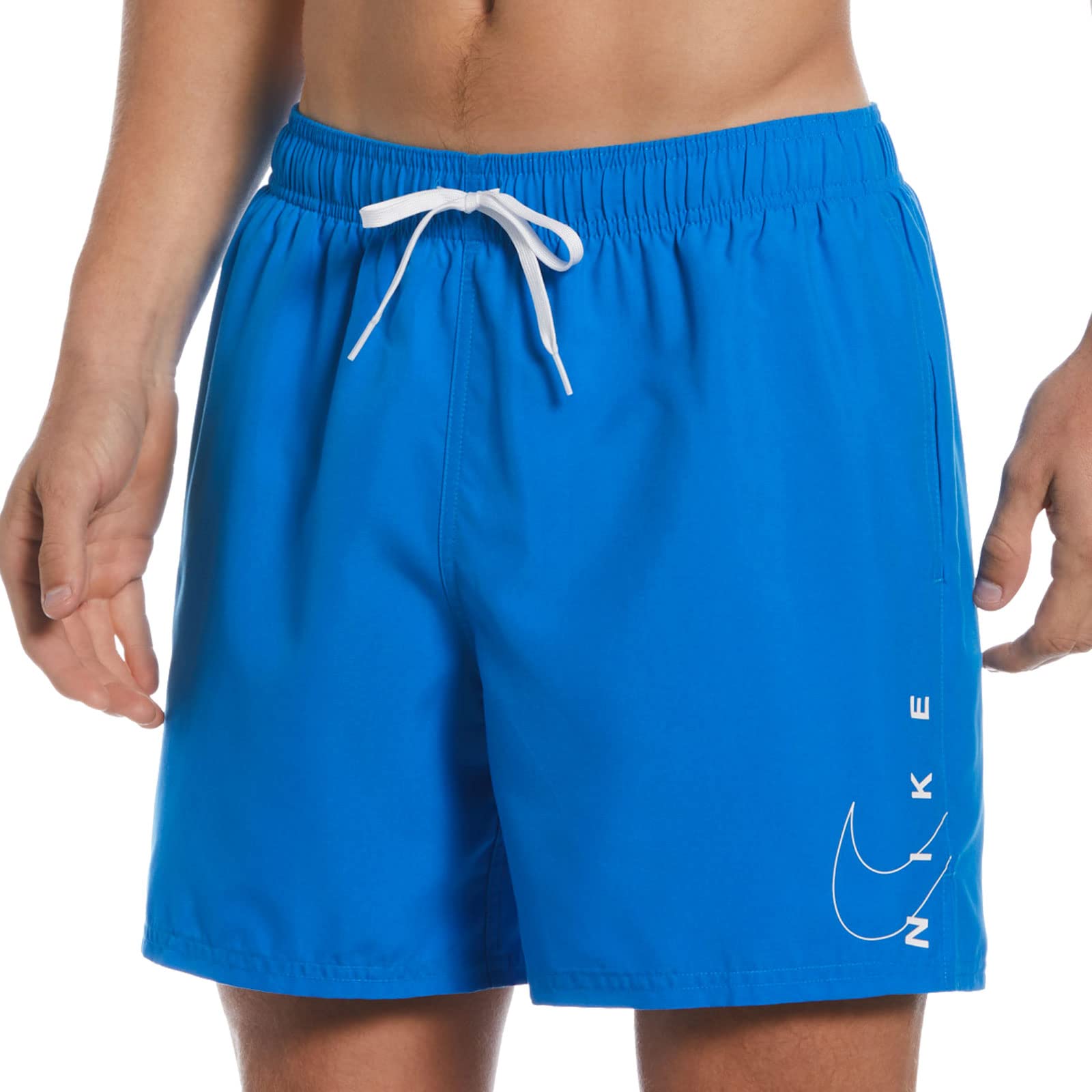 Nike Short de Bain Swoosh Break Volley 5" Homme One Piece Swimsuit Homme