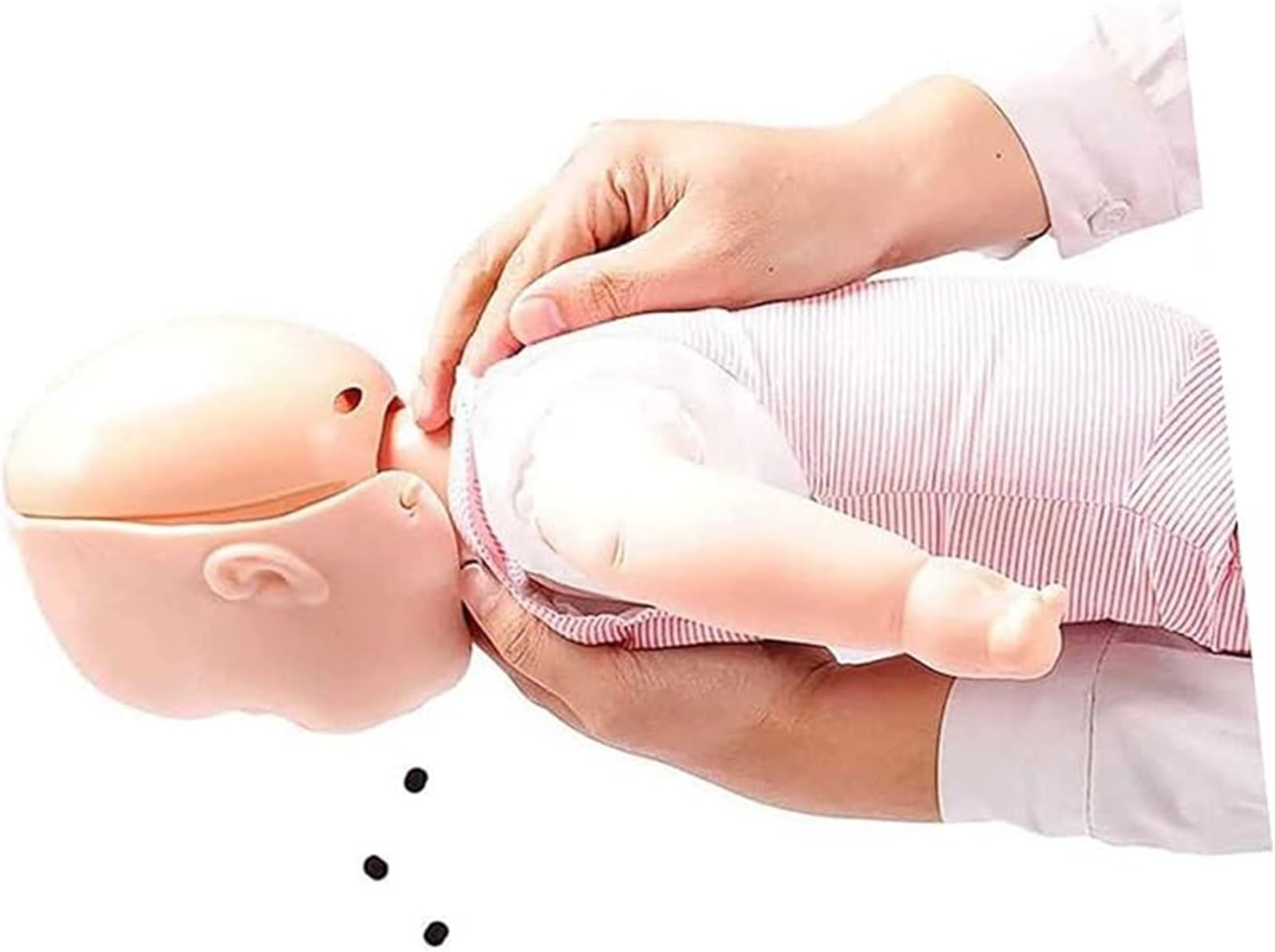 Modèle de réanimation cardio-pulmonaire pour nourrissons, mannequin de formation aux premiers secours, mannequin de formation pour l'enseignement et la formation A