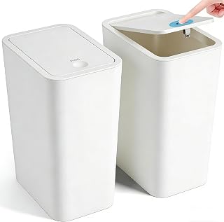 Bathroom Trash Can with Lid
