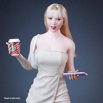 Amazon | HiPlay Z6TOYS 1/6 アジアン可動アイ女性ヘッドスカルプ