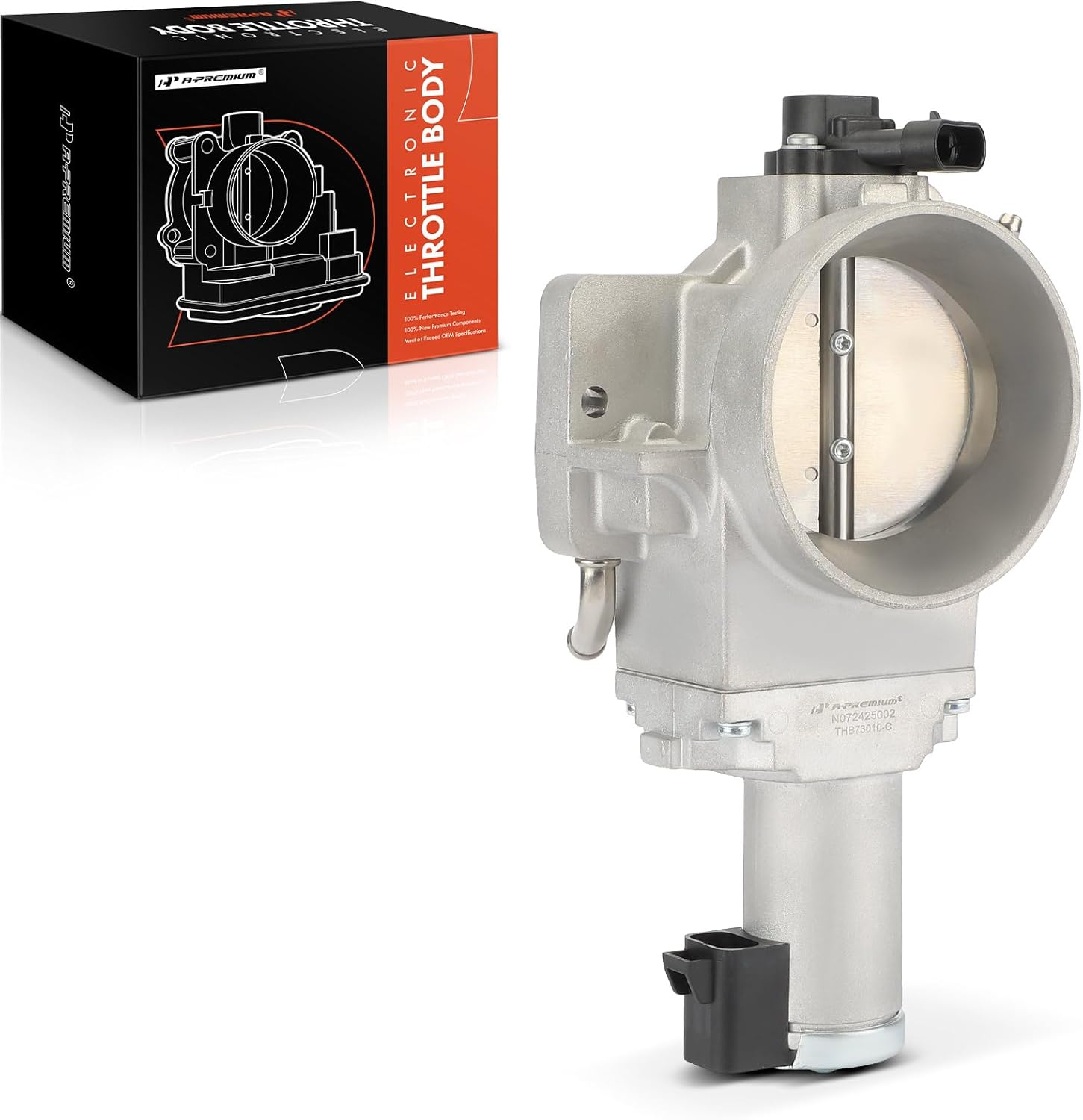 A-Premium Electronic Throttle Body Compatible with Chevy, GMC & Cadillac Models - Silverado 1500 2500 3500 1500 HD 2500 HD, Tahoe, Suburban 1500, Avalanche 1500, Sierra 1500, Yukon, Escalade EXT