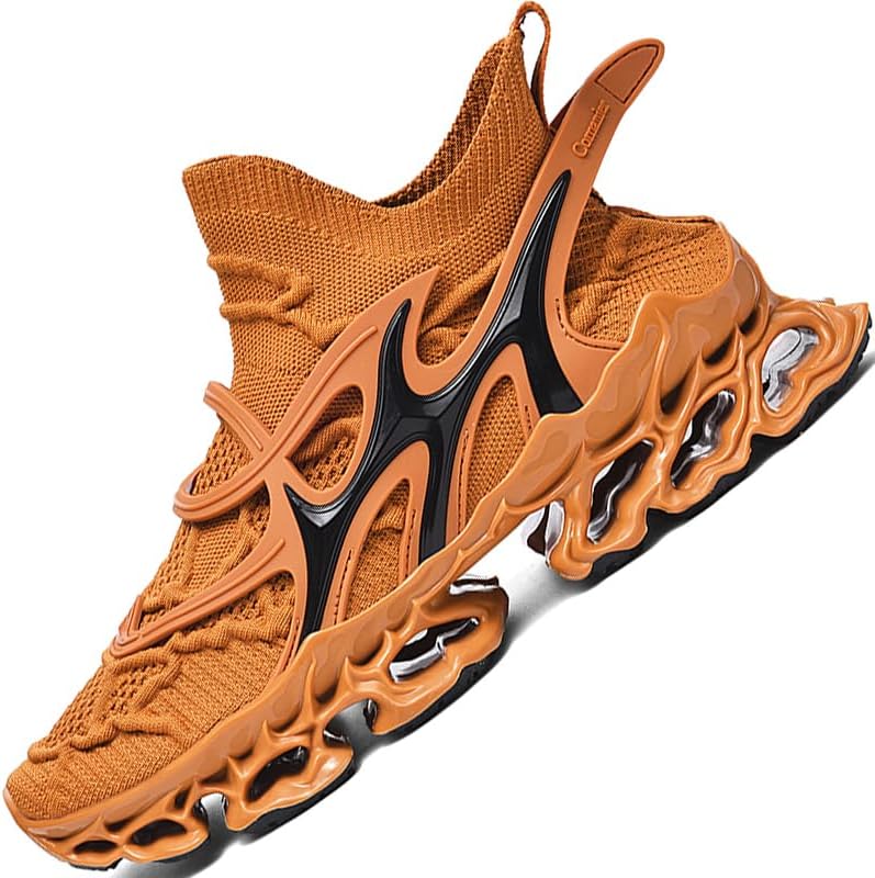 Men's Sneakers for Men Shoes Blade Tennis Mens Trail Running Athletic Fashion Shoe Man Black White Brown Blue Orange Size Basketball Runner