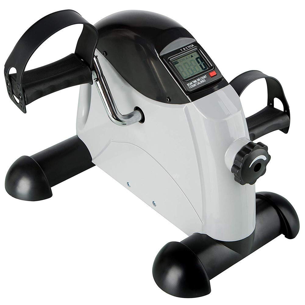 Pedaliera Portatile per Fitness delle Gambe, Allenamento Cardio e Riabilitazione - Cyclette elettrica per Uso Domestico