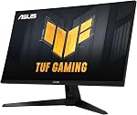 Moniteur ASUS TUF Gaming 27 po 1440P HDR (VG27AQ3A) – QHD (2560 x 1440), 180 Hz, 1 ms, Fast IPS, 130 % sRGB, Extreme Low Motion Blur Sync, haut-parleurs, Freesync Premium, compatible G-SYNC, HDMI, DisplayPort
