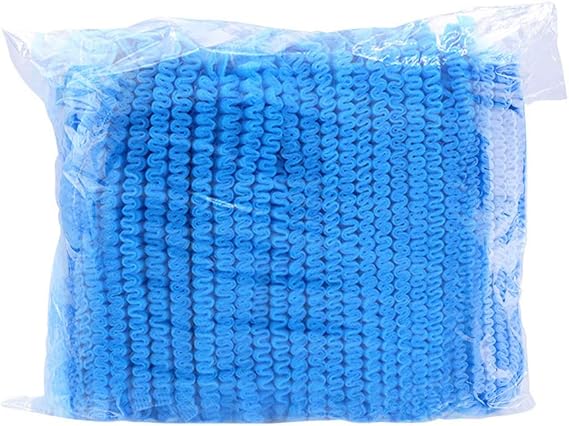 EXCEART 200Pcs Disposable Bouffant Caps 