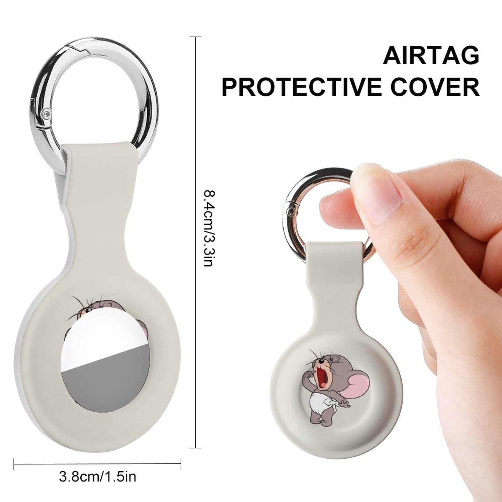 Amazon.co.jp: AirTag ケース トムとジェリー タフィー エアタグケース 