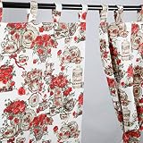 Floral Kitchen Curtains French Country Home Decor Shabby Chic Kitchen Curtains 2 Curtain Panels REd Kitchen Curtains Vintage Vase With Flowers English Roses Floral Kitchen Curtains French Country Home Decor Shabby Chic Kitchen Curtains 2 Curtain Panels REd Kitchen Curtains Vintage Vase With Flowers English Roses