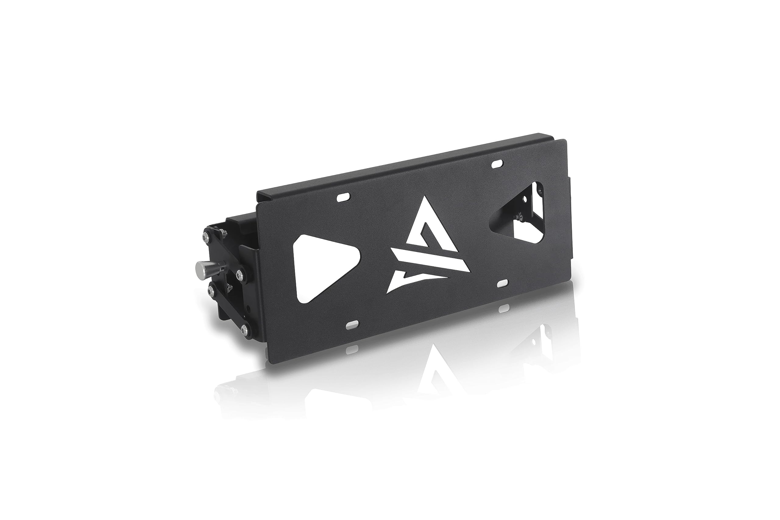 Cobra Tek - Attica4x4 Universal Terra Series License Plate Mount Bracket | Stylish and Durable Off-Road Solution | Textured Black Powder Coat | Adjustable Fit.