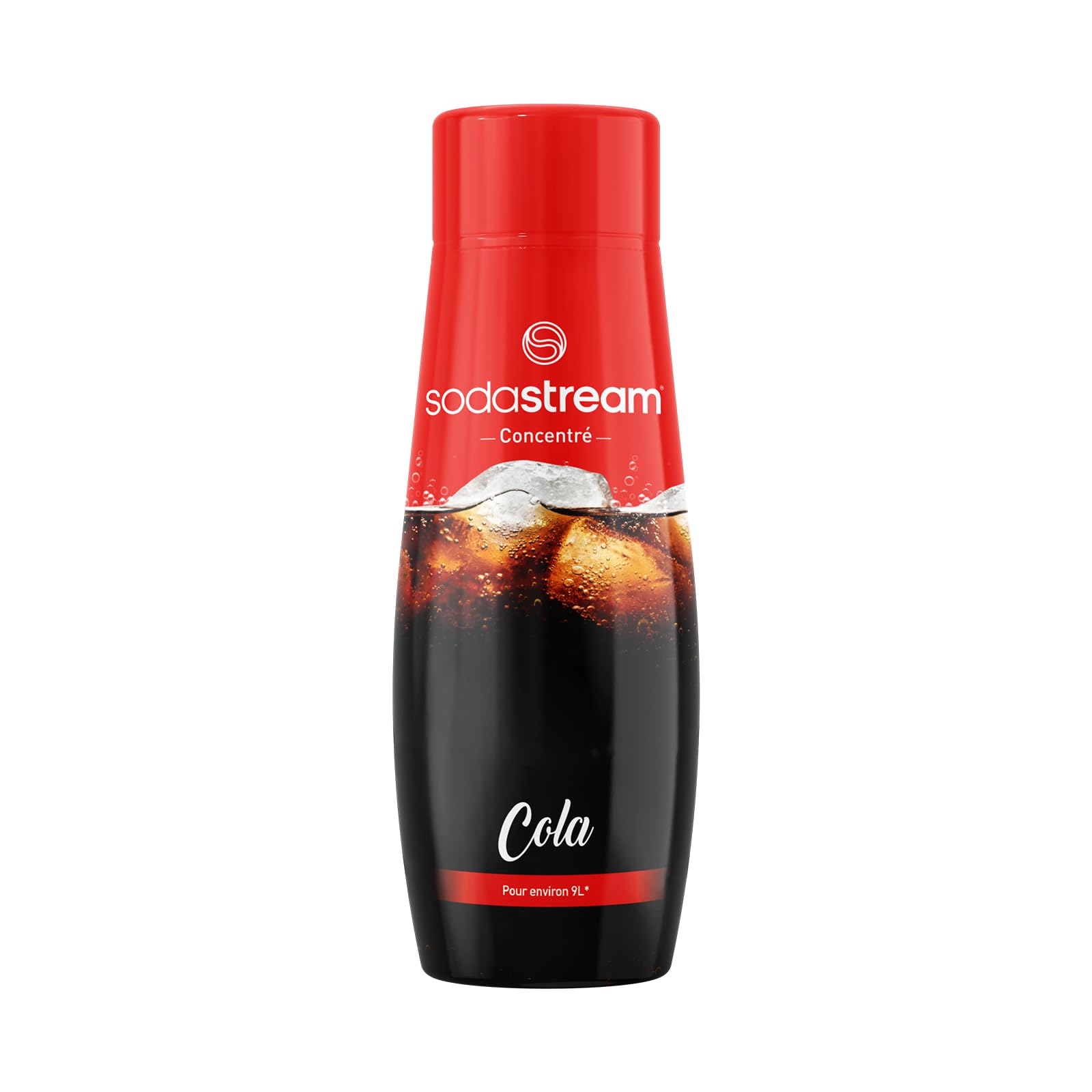 SodaStream Jarabe de cola, 1 botella hace 9 litros de bebida lista, preparada en segundos y siempre fresca, 440 ml