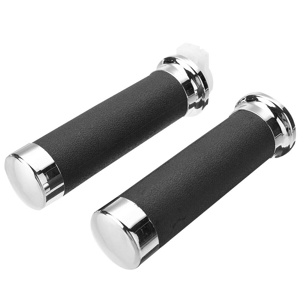 Gomma Morbida e Plastica 1 Paio di Manopole per Manubrio Moto da 25 Mm