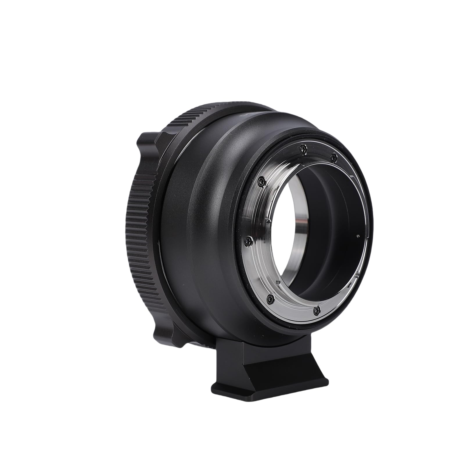 Adaptateur D'objectif PL vers Monture E, Convertisseur D'objectif Cinéma en Aluminium avec Support de Trépied Amovible, Cales en Acier Inoxydable – Compatible avec Les Caméras