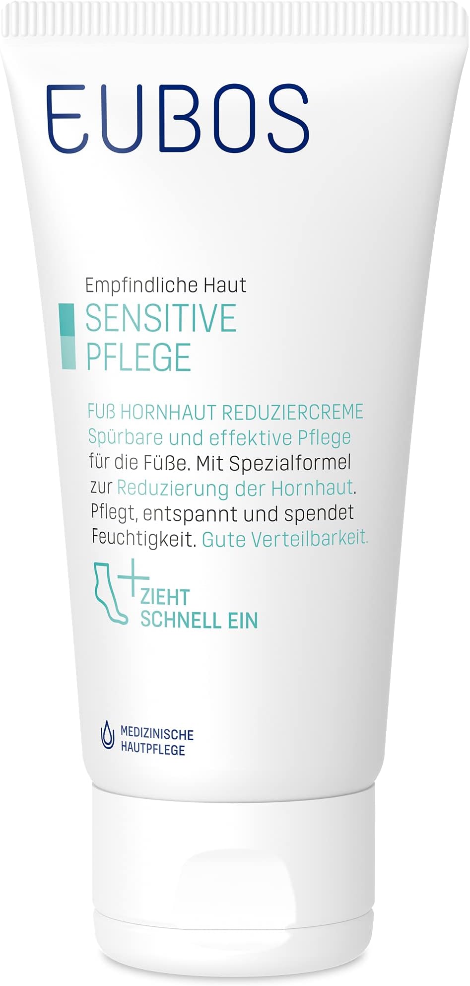 Eubos Sensitive Foot Callus Reducing Cream, 75 ml