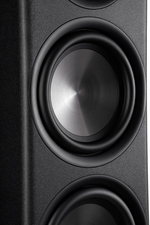 Polk Audio Reserve Series R700 Tower Speaker, 1" Tweeter, 6.5" Woofers & Dual 8" Long-Throw Drivers, Hi-Res Certified, Dolby Atmos & IMAX Enhanced for Dynamic Home Theater Audio, Black - Image 8
