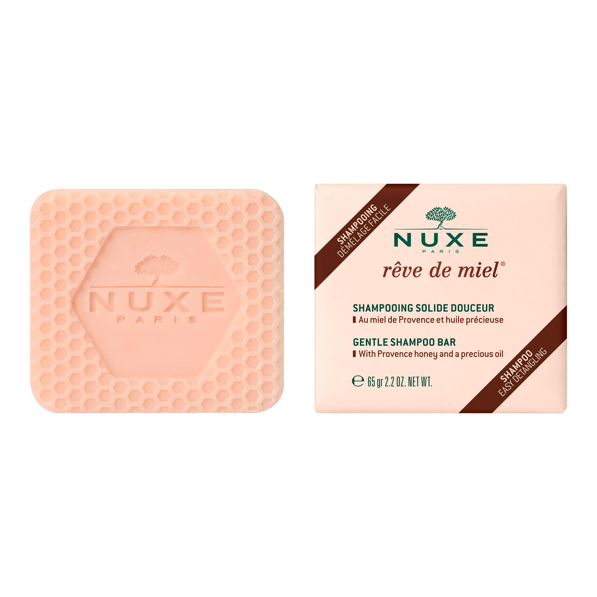 Nuxe RÊVE DE MIEL shampoo solido delicato 65 gr
