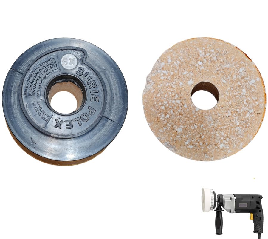 Surie Polex Round Synthetic No. 7 Abrasive for Marble, Granite