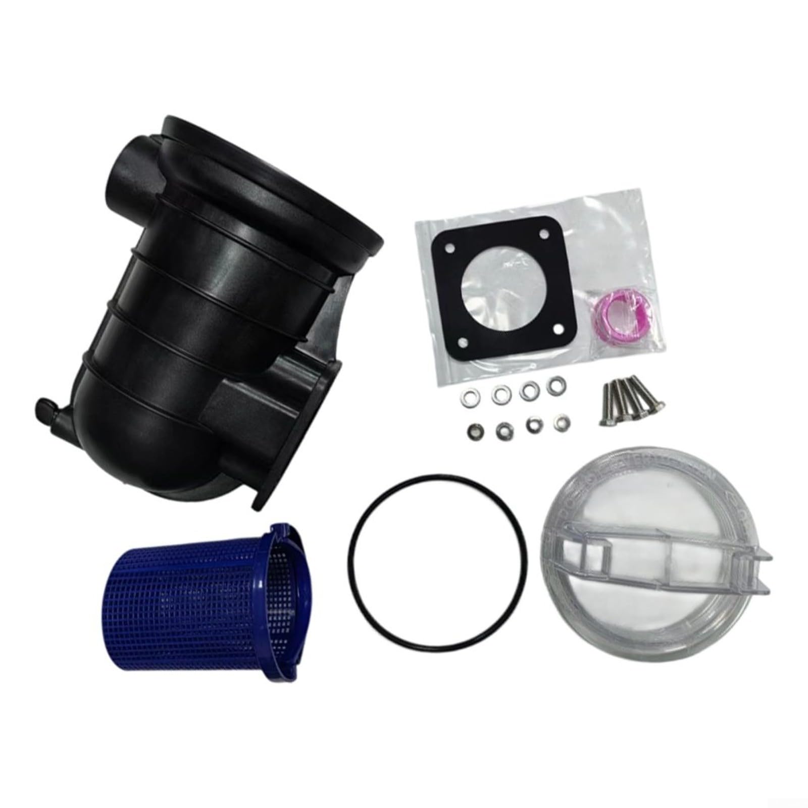 HpLive PKG 115 Trampa de prefiltro de 5 pulgadas con cesta para bombas Pentair Max-E Glass y Dura-vidrio, piezas de repuesto resistentes para filtros de piscina para filtración de agua eficiente y