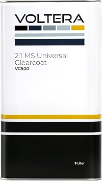 Voltera VC500 21 Universal Clearcoat, 5 Liter, Professional Auto Clear Coat