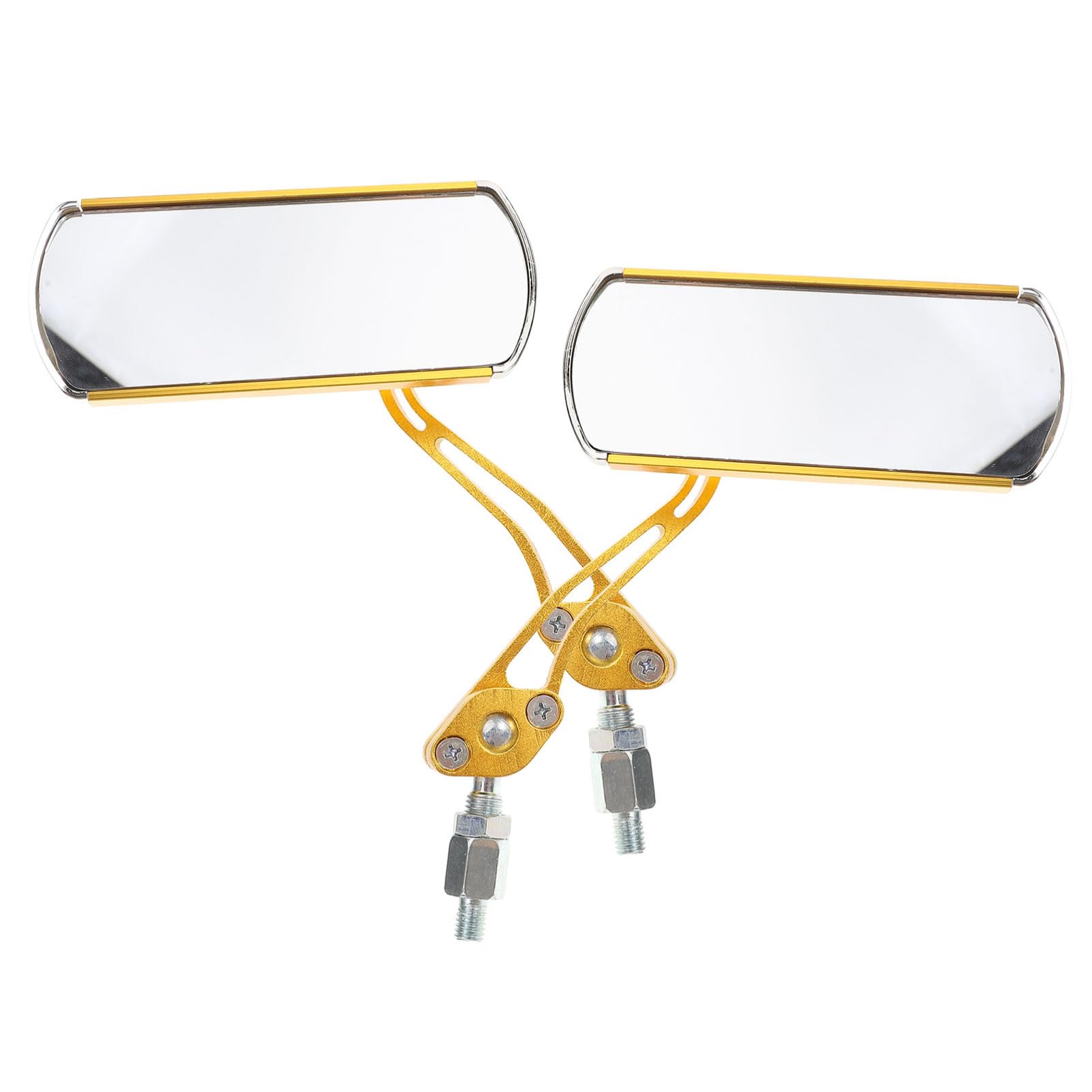 2pezzi Specchietto Retrovisore Regolabile Per Bicicletta Per Scooter Facile Installazione Angolo Di Visione Ottimale Accessorio Per Ciclisti e Appassionati Di Veicoli Elettrici