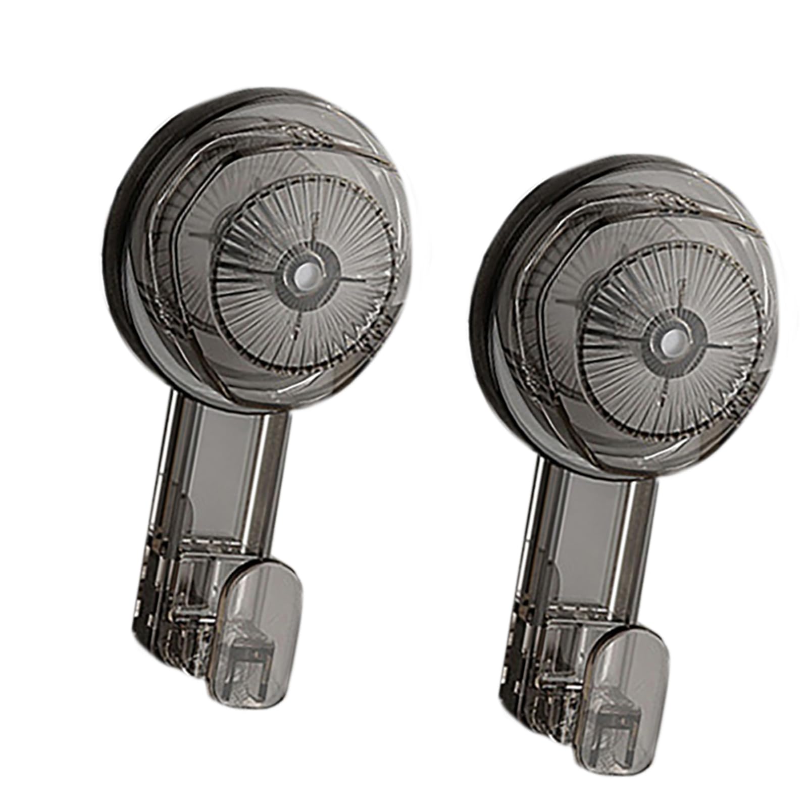 Buxuaaaa Transparent Gray Multipurpose Suction Cup Hook Secure Hold Load Bearing Hook Bathroom Towel Hangers Upgrades For Towels In Homesoffice Bathroom Towel Hangers