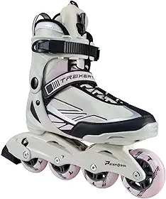 Patins Inline Recreação Traxart Perform Rose - 80mm ABEC-5