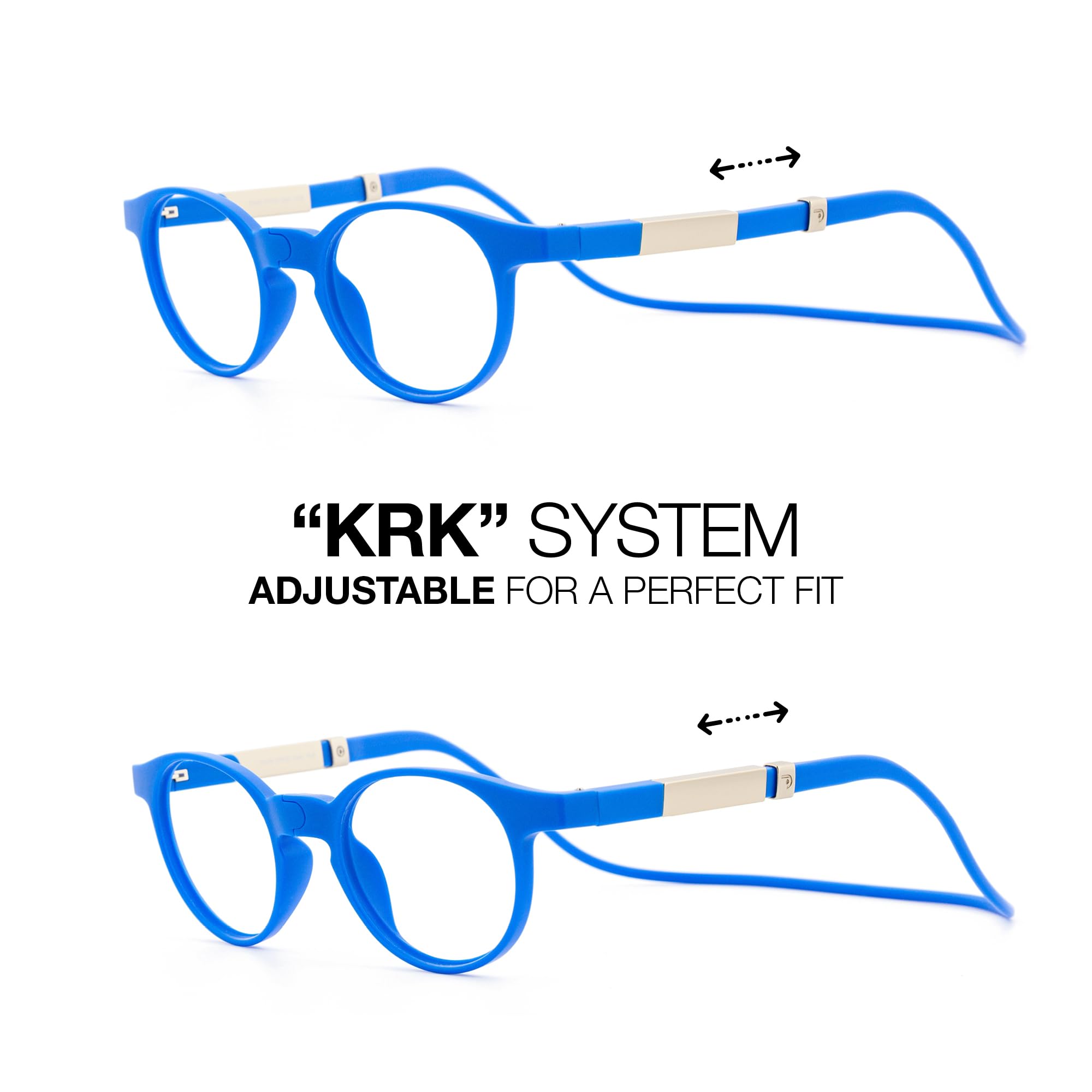 DIDINSKY Krik Occhiali da Lettura Magnetici, Anti Luce Blu | Chiusura magnetica frontale · Per leggere da vicino · Anti luce blu · Ingrandimento +1.0 a +3.0 · Custodia inclusa