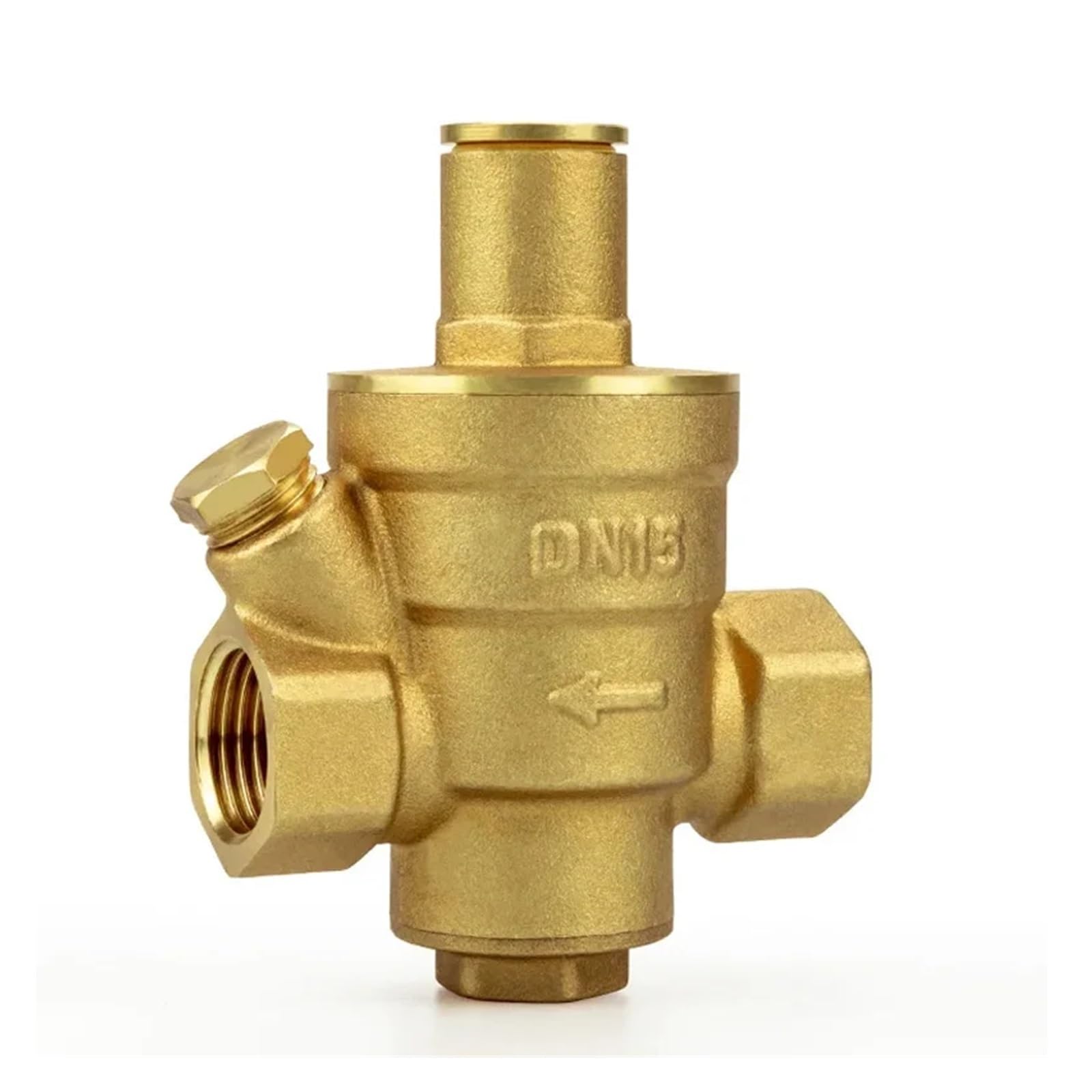 Régulateur de pression d'eau laiton DN32 vanne filetée G 1/2" 3/4" 1" 2"
