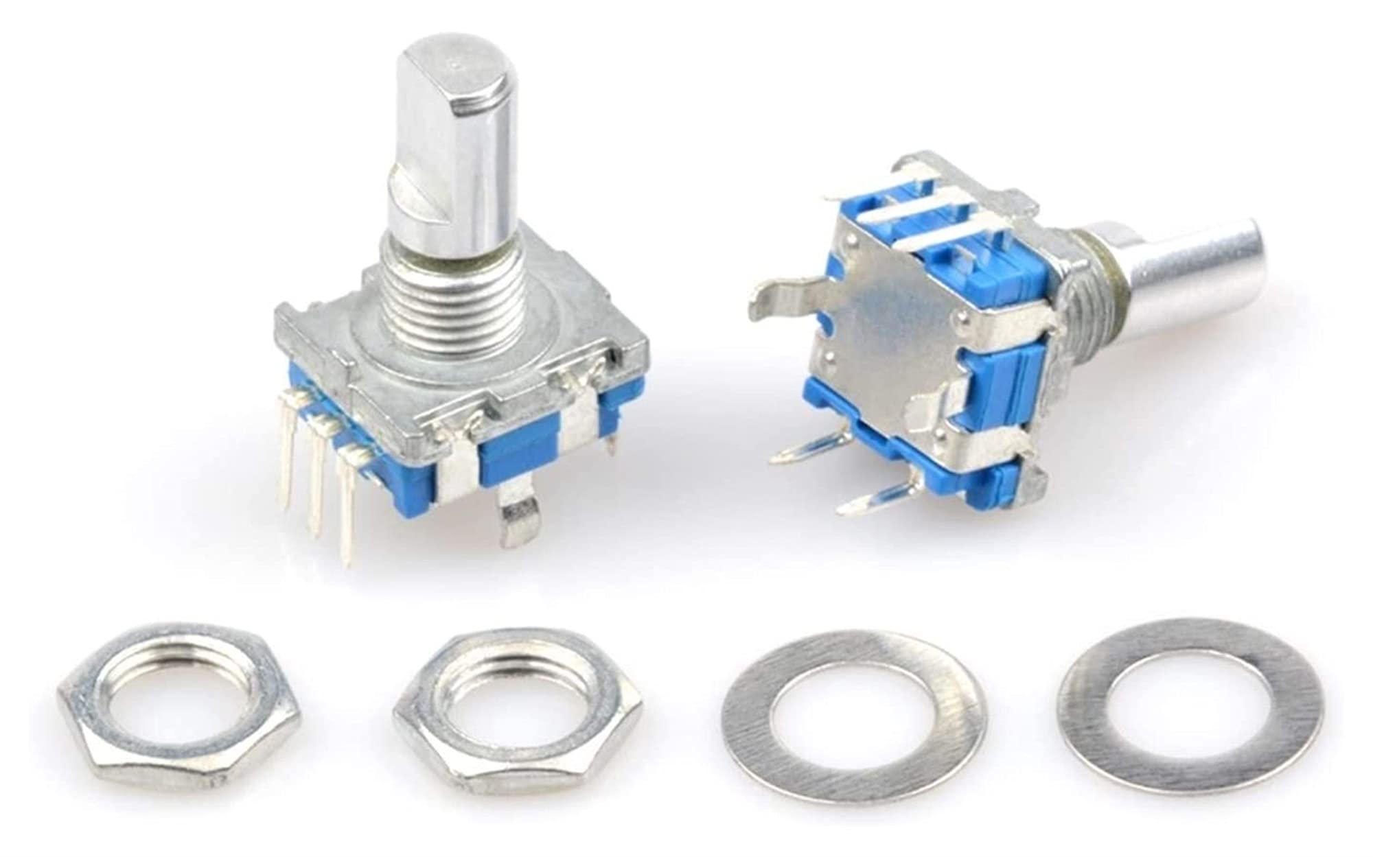 Bouton EC11 rotatif anti-jeu pour transformateur de puissance et audio 5 broches