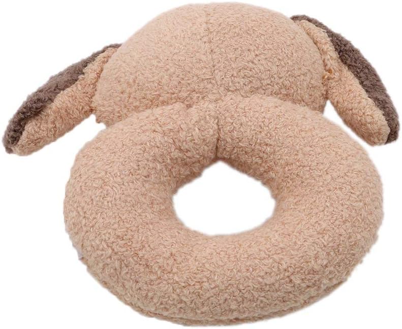 Baby Rings Toys Soft Plush Hand Rattle Developmental Toys Dog Durable and Deft : Toys & Games