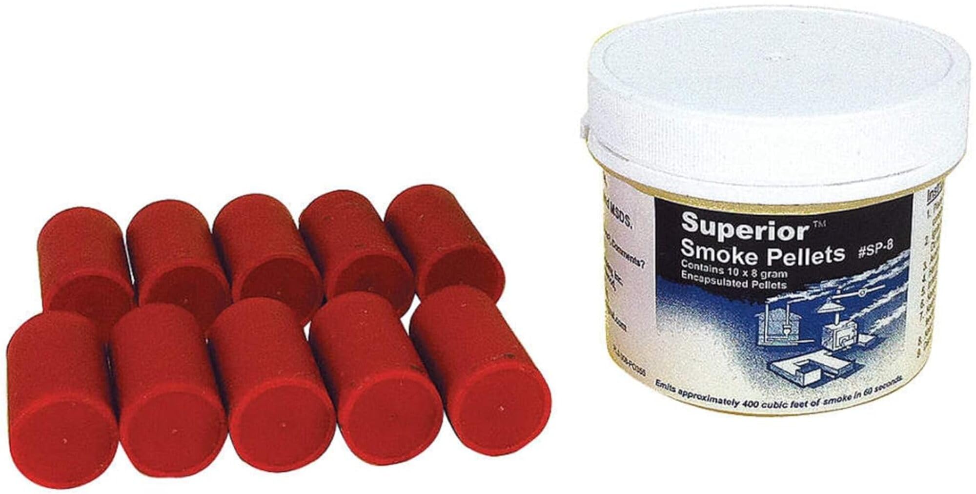 Superior Encapsulated Pellets, 60 Seconds, 500 cfm, Package of 10