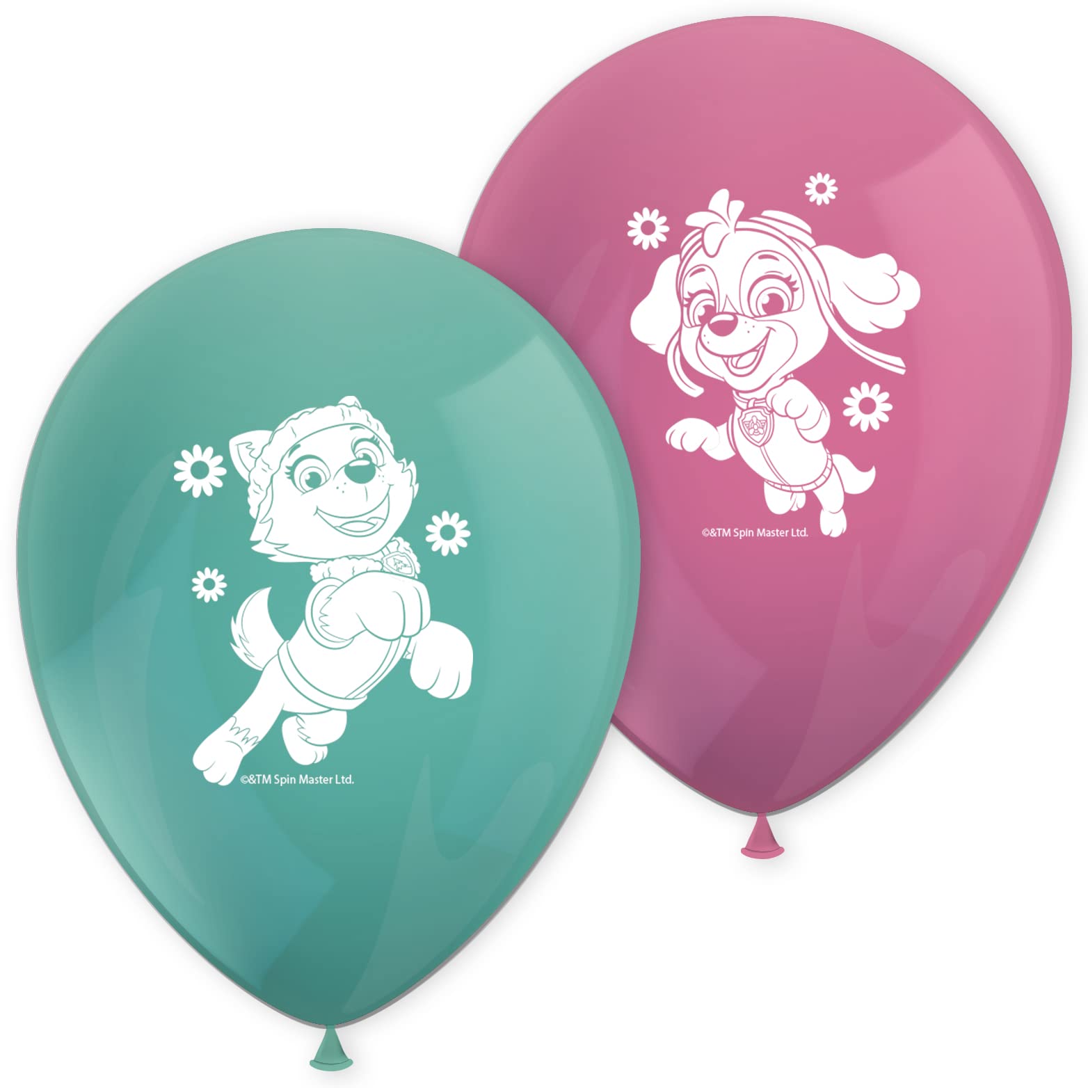 Paw Patrol Skye & Everest Latex Printed Balloons, Pack of 8 — image 1