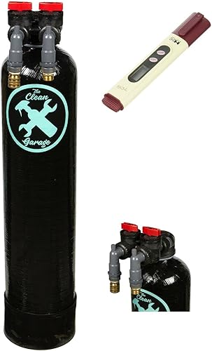 Clean Garage The Spot Free Car Wash System 100  Enjuague DI con agua desionizada  Cabezal de derivación y medidor TDS incluido