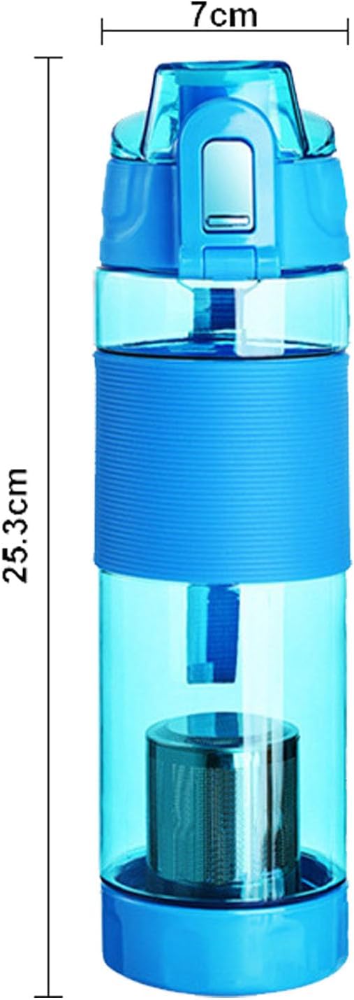 Hydrogen Water Bottle, Portable Hydrogen Rich Water Generator with 304 Stainless Steel Filter for Home, Office, Travel, Exercise (Sky Blue)