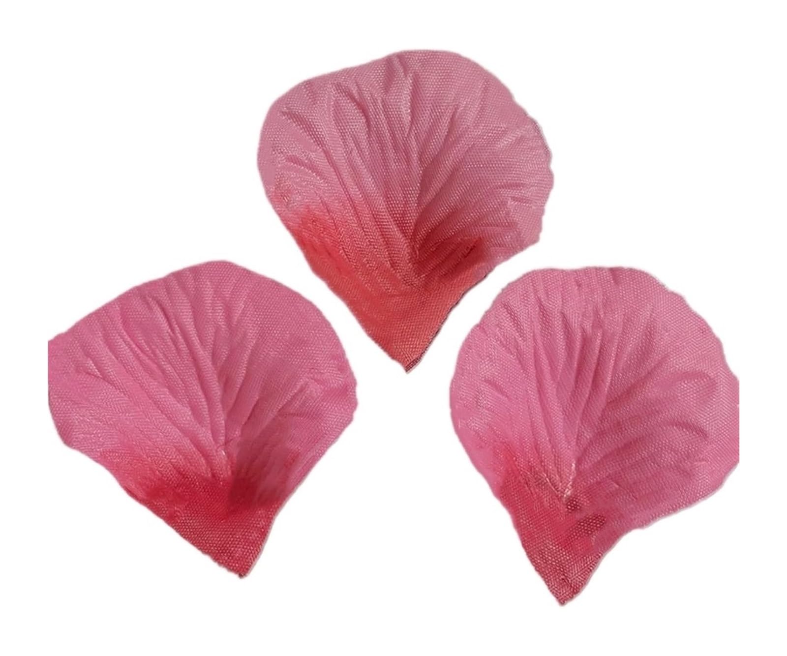 HIFRQVVC Artificial Flower Confetti, Fake Rose Petals Multicolor 5x5cm 1000/3000pcs For Wedding Party Walkway Carpet Bedroom(Pink Red,3000pcs)