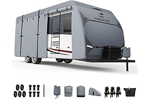 7 Layers Heavy Duty 28 FT RV Cover for RV & Trailer