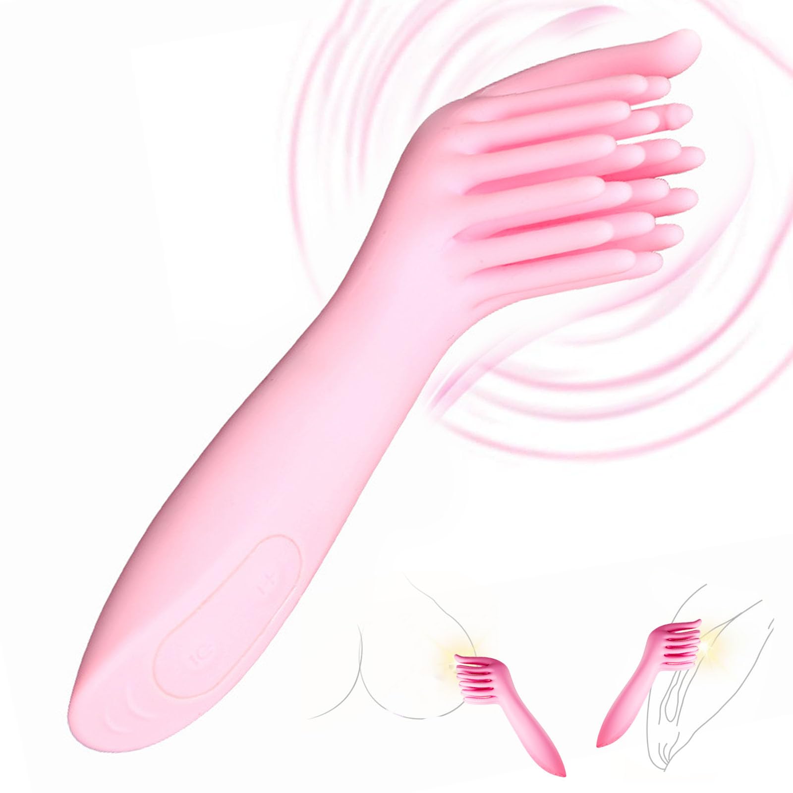 SM Female Electric Vibrator, Women Electric Masturbation Massager with 21 Vibration Frequencies, Woman Sex Vibrator Trainer，Adult Erotic Vibrator Sex Toy