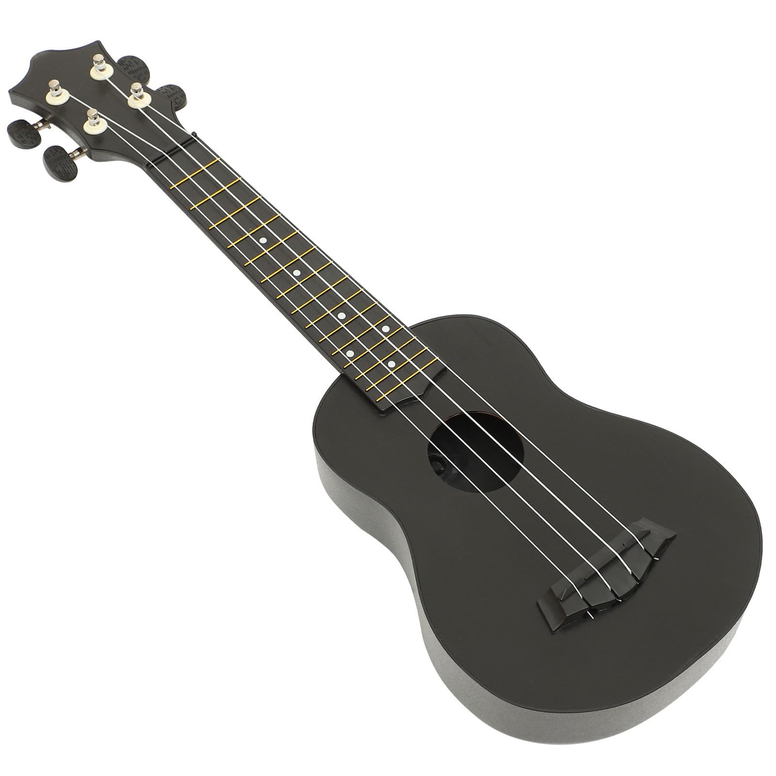 Ukelele de Madera para Principiantes, Guitarra Acústica Pequeña, Resistente a Deformaciones y Grietas, Adecuado para Desarrollo Musical Infantil Color Aleatorio