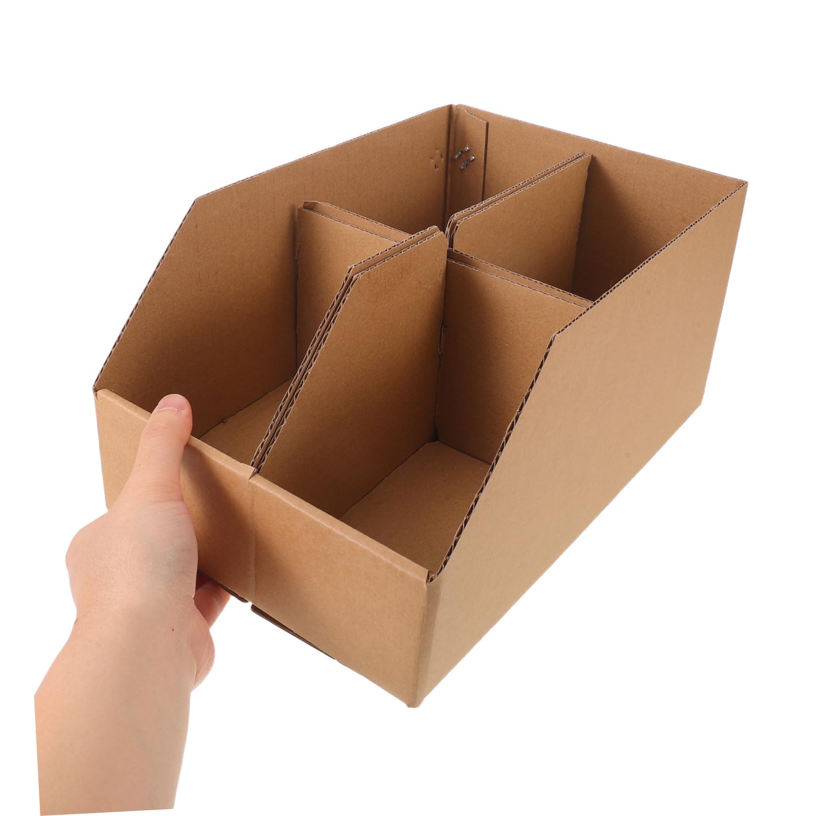 6 Piezas Caja de Almacenamiento Dividida de Cartón con Separador,